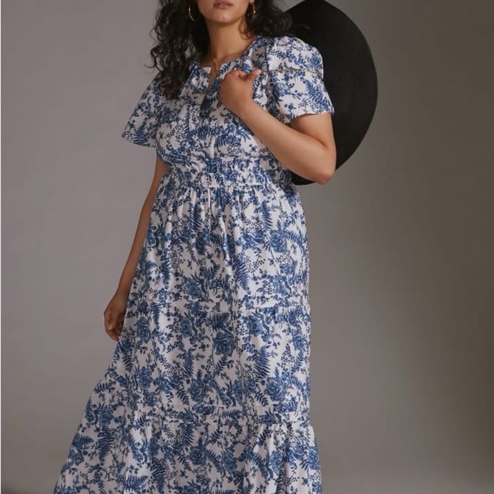 Anthropologie Maeve Somerset dress in size 1x. EUC